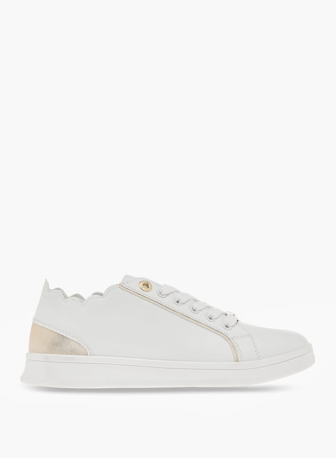 ELLE Women's Panelled Lace-Up Sneakers  - Image 3