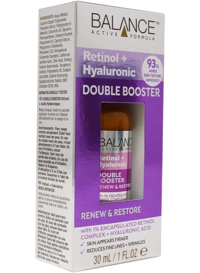 بالانس أكتيف فورميولا تركيبة متوازنة نشطة لتجديد واستعادة الريتينول وحمض الهيالورونيك (30 مل) - Image 2
