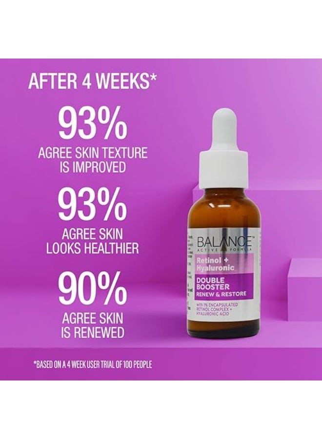 بالانس أكتيف فورميولا تركيبة متوازنة نشطة لتجديد واستعادة الريتينول وحمض الهيالورونيك (30 مل) - Image 4