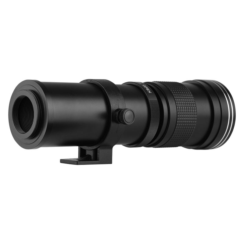 Camera MF Super Telephoto Zoom Lens F/8.3-16 420-800mm T2 Mount with AI-mount Adapter Ring Universal 1/4 Thread Replacement for Nikon AI-mount D50 D90 D5100 D7000 D3 D5100 D3100 D3000 D60 Cameras - Image 2