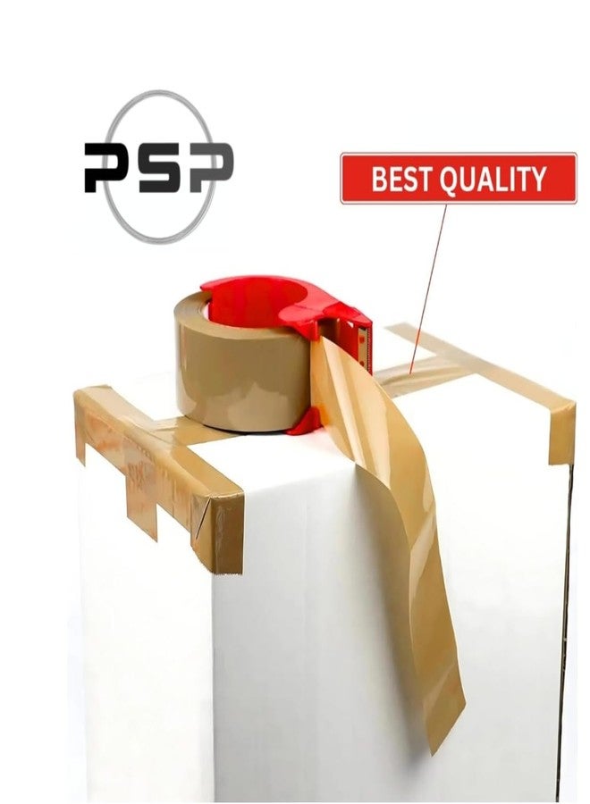 PSP Real 50 Micron Adhesive BOPP Tape |100 Meter Length | 2" Width | 50 Micron Thickness - Pack of 1 - Image 3