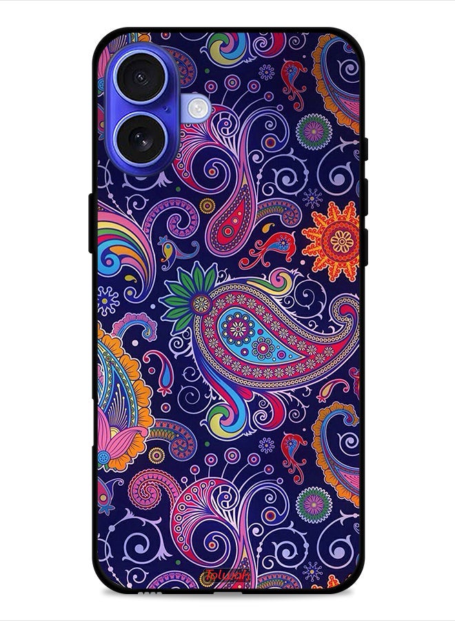 Tolwak Apple iPhone 16 Plus Protective Case Cover Mandala Art Pattern - Image 1