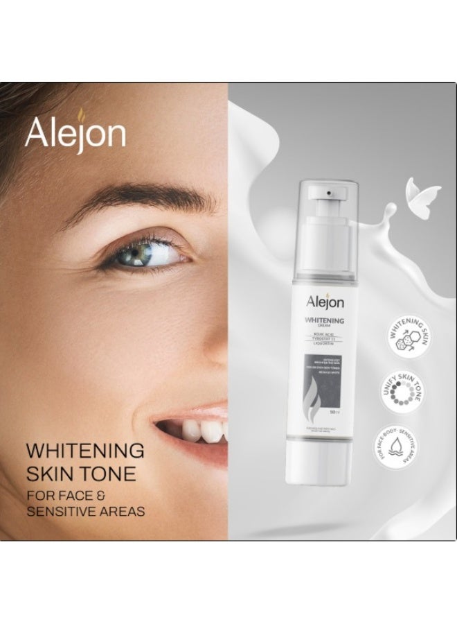 Alejon Advanced Whitening & Brightening Cream – 50ml - Image 4