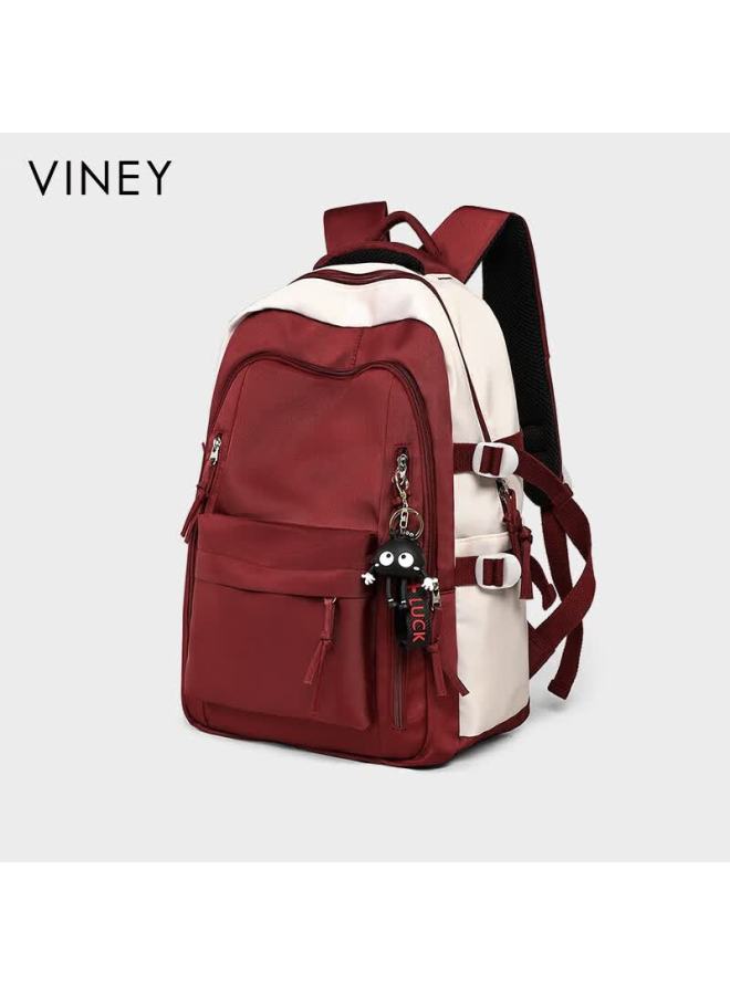 Viney Backpack For Women, Casual High School And Middle School Student Bookbag, Large Capacity Lightweight Travel Backpack, Birthday Gift For Girlfriend - Image 2
