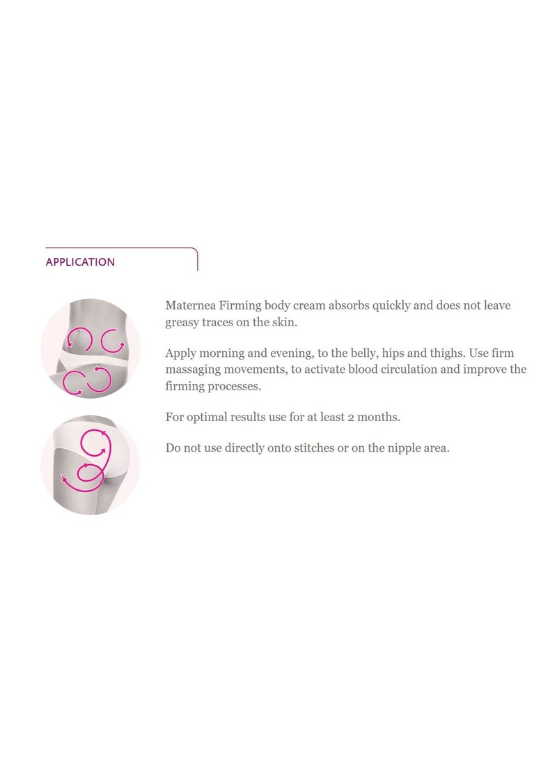 Maternea - Firming Body Cream | Anti Cellulite Action and Polyglucuronic Acid Vitamin C Shea Butter | 150ml - Image 1