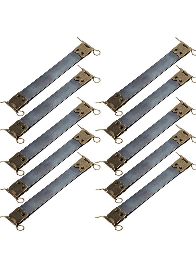 GGOOT Purse Internal Frame, Iron 10PCs Bag Clasp Lock, Long Service Life for Leather Purse Internal Clasp Fabric Sewing Process  - Image 1
