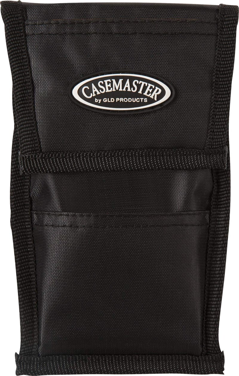 Casemaster Single Black Dart Case with Solid Plastic Insert and Flexible, Tough Nylon Covering, Holds 3 Steel Tip and Soft Tip Darts, Hard Shell Keeps Flights in Perfect Shape - Image 2