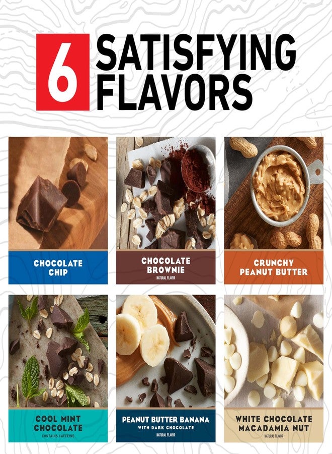 CLIF BAR - Energy Protein Bars - Variety Pack - 6 Flavors - Made with Organic Oats - Energy Bars - Non-GMO - (16 Pack) - Image 3
