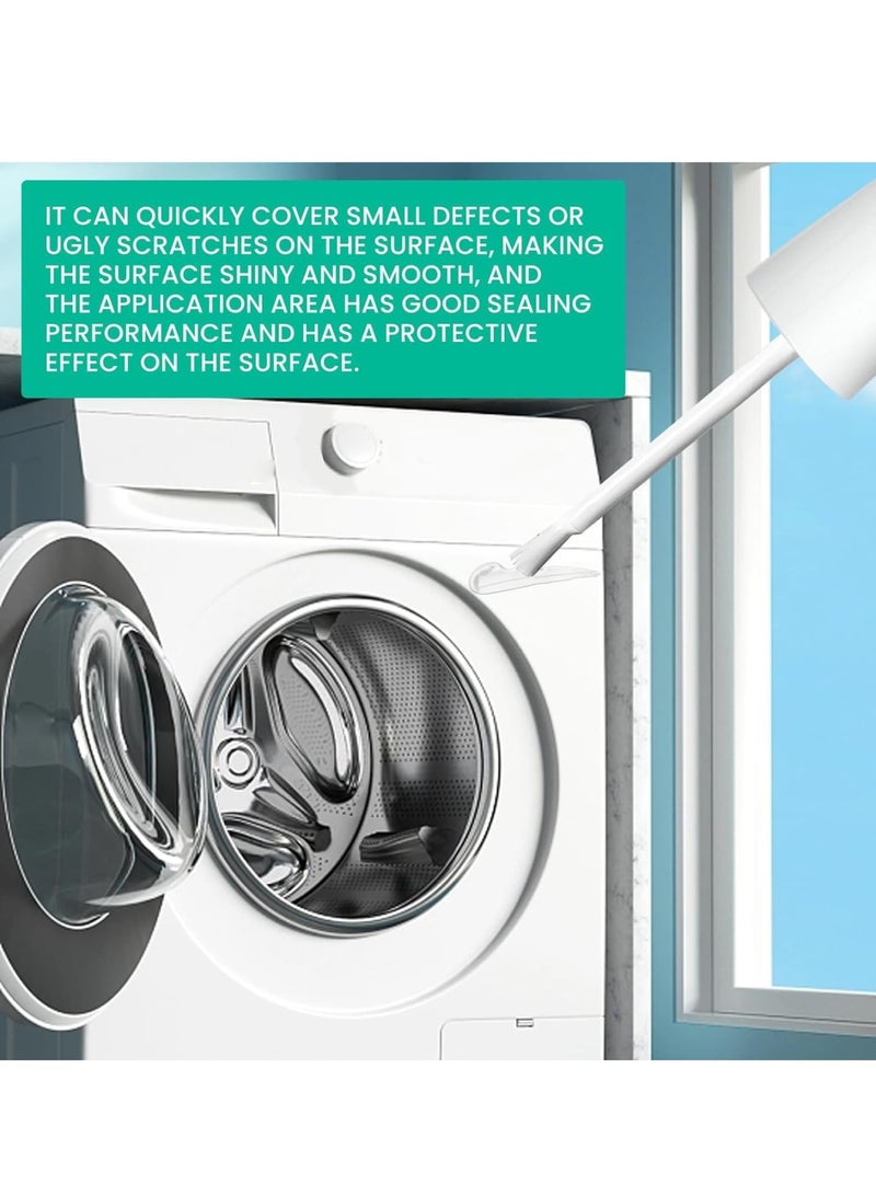 Suntown White Touch Up Paint, Multi Surface Touch Up Paint Pen, White Paint Pen with Sandpaper, Appliance Paint & Porcelain Touch Up Repair Kit, for Chips, Scratches, Interior and Exterior House Paint, 15ML - Image 3