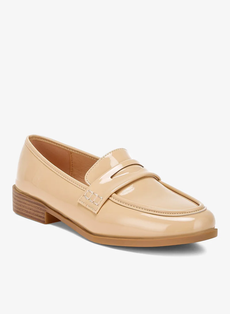 London Rag Beige London Rag Women's Penny Strap Detail Loafers in Beige for Women | Best Price UAE