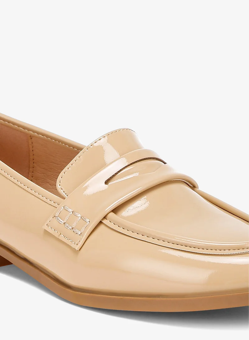 London Rag Beige London Rag Women's Penny Strap Detail Loafers in Beige for Women | Best Price UAE