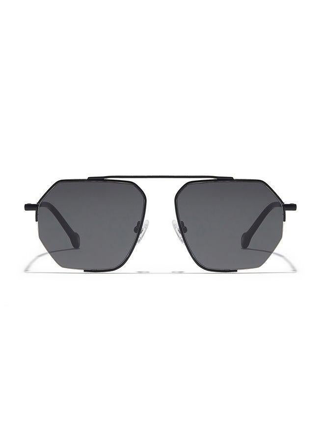 30Sundays MEGÈVE,Men Sunglasses, Geometric Sunglasses, UV Protection: UV400 (Black,Gray) - Image 2