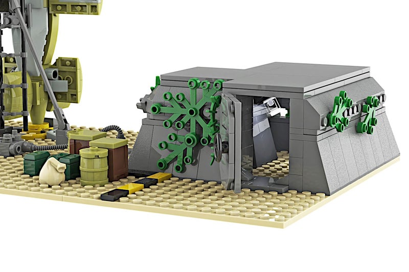 POCO DIVO Bachem BA-349 Natter German Rocket Launch, WWII Collection, Standard Block Toy Building Brick Set, 461 pcs - Image 3