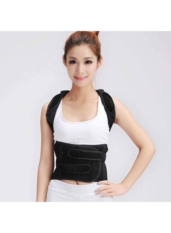 مصحح العمود الفقري الطبي – حزام تصحيح الأتب (الحدب) المتقدم للرجال والنساء – دعم كامل للظهر والأكتاف – مشد احترافي لاستقامة القوام ومحاذاة الفقرات - Image 5