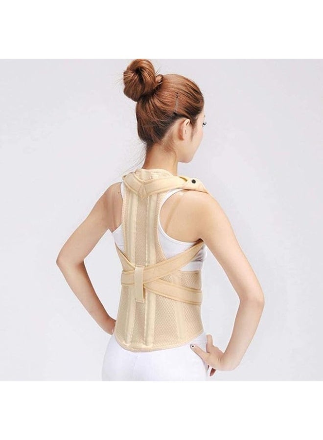 مصحح العمود الفقري الطبي – حزام تصحيح الأتب (الحدب) المتقدم للرجال والنساء – دعم كامل للظهر والأكتاف – مشد احترافي لاستقامة القوام ومحاذاة الفقرات - Image 4