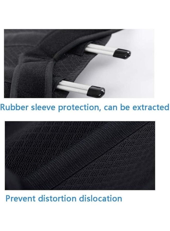 مصحح العمود الفقري الطبي – حزام تصحيح الأتب (الحدب) المتقدم للرجال والنساء – دعم كامل للظهر والأكتاف – مشد احترافي لاستقامة القوام ومحاذاة الفقرات - Image 2