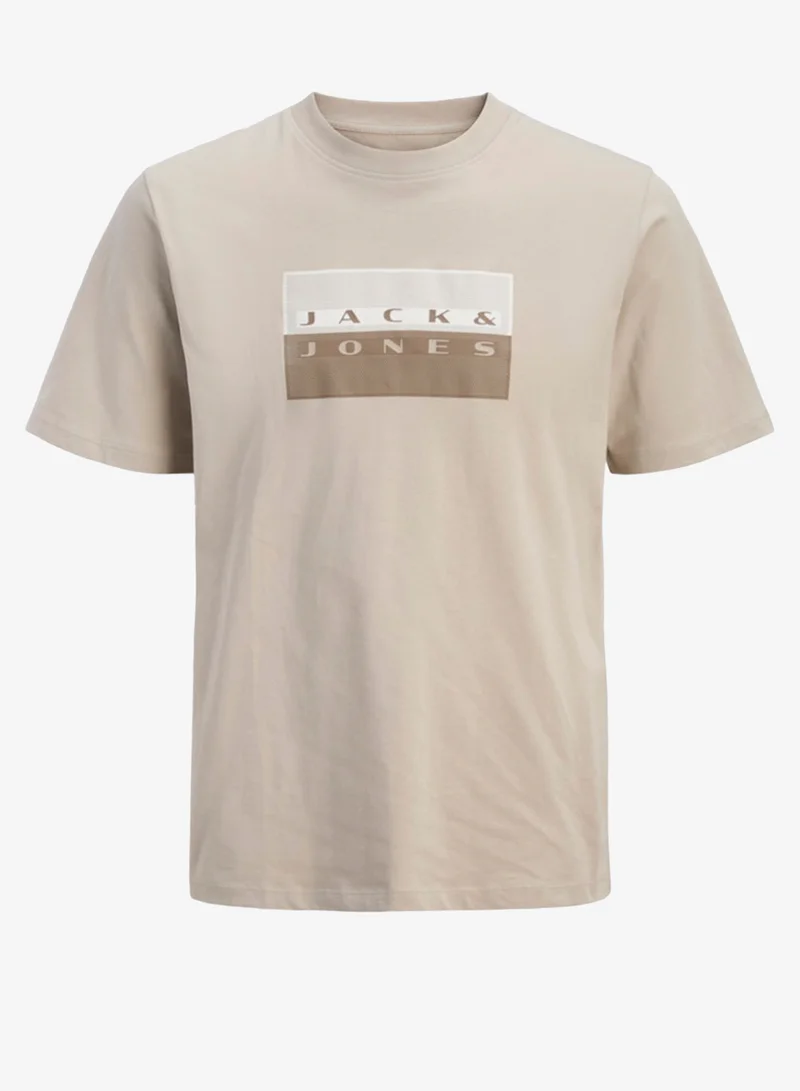 جاك وجونز جونيور تيشيرتات قطن برقبة دائرية للأطفال عبوة متعددة