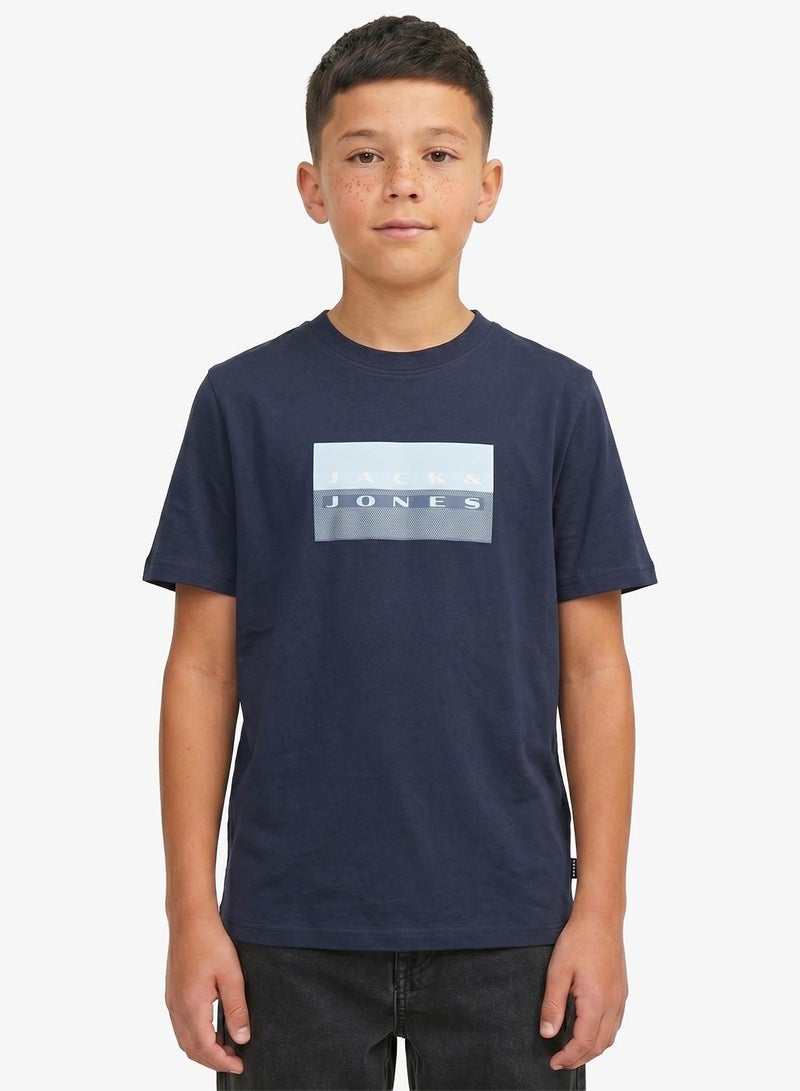 Jack & Jones Junior Kids Multipack Crew neck T-shirt - Image 2
