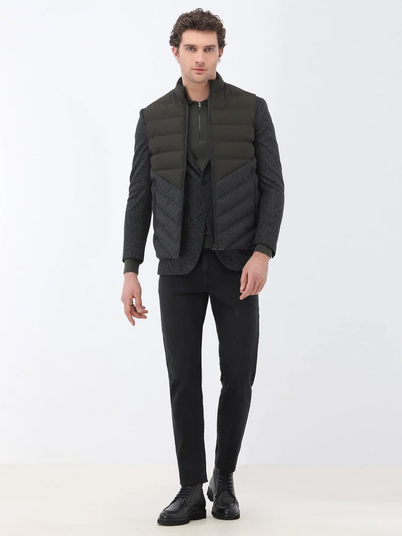 كيب Khaki Woven Sports Vest