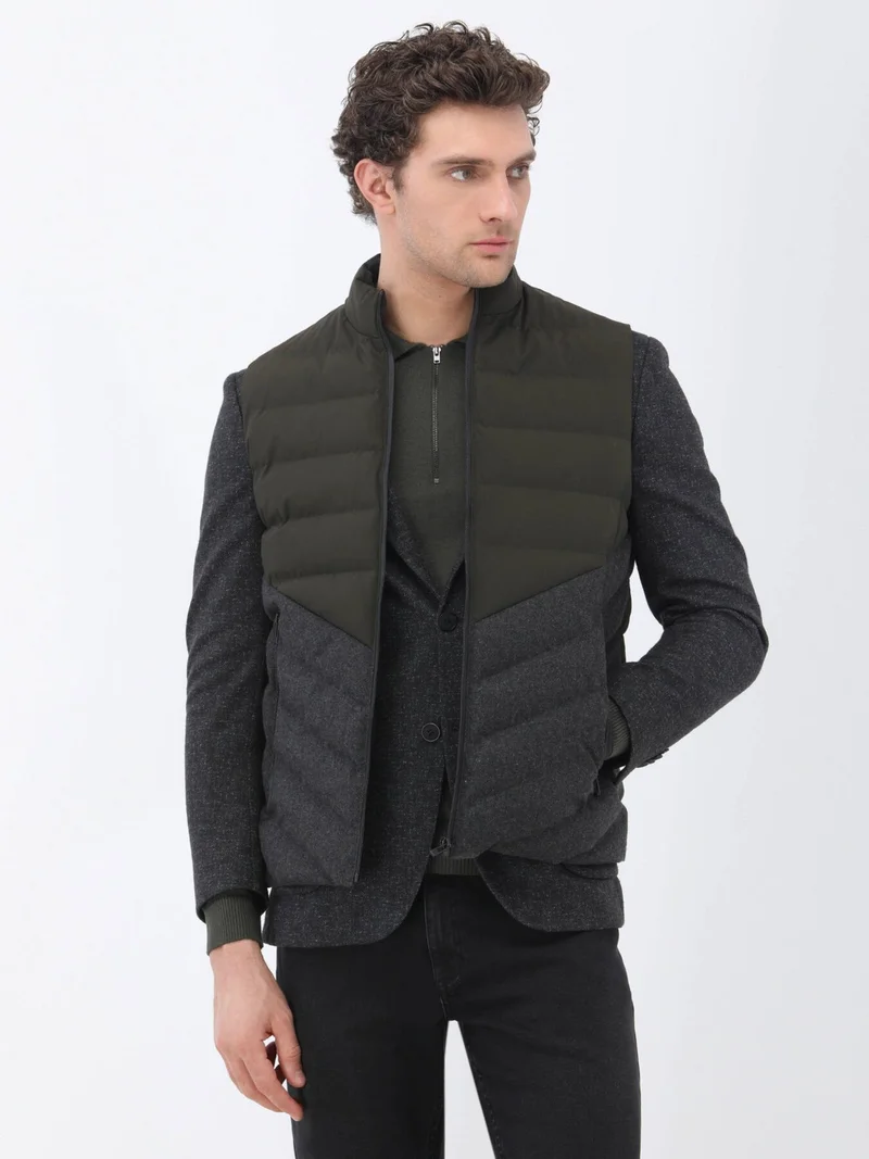 كيب Khaki Woven Sports Vest