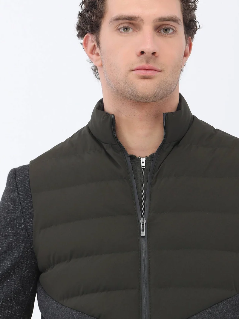 كيب Khaki Woven Sports Vest