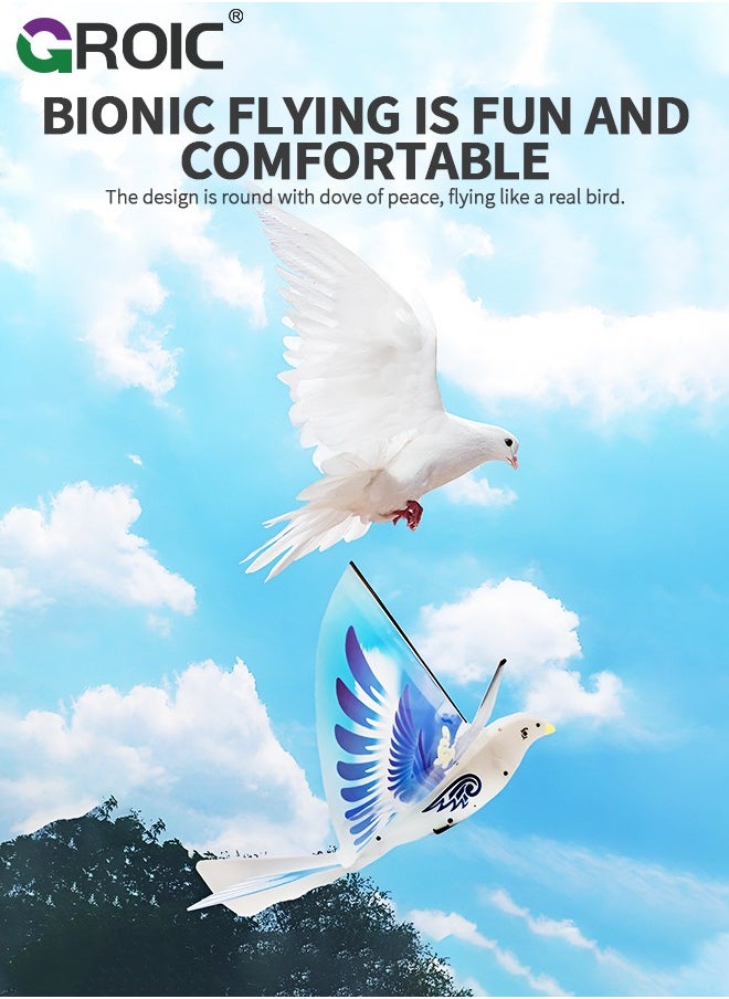 GROIC Hand Controlled Flying Toy, Flying over Toys Go Go Bird Looks and Flies Like A Real Bird, 360°Rotating Hand Controlled Drone Orbit Cool Toys, Festival Gift Great Toy Indoor Outdoor Toys  - Image 2