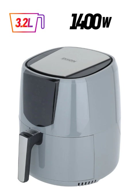 Digital Air Fryer Dark Gray 3.2L 1400W