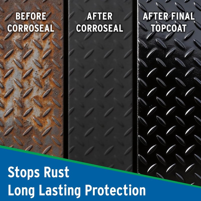 Corroseal -82320 Water-Based Rust Converter Metal Primer, Rust Converter - 1 Qt - Image 1