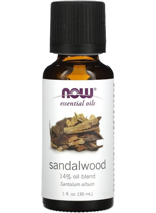 Now Foods - Pure & Natural 14% Essential Oil Blend Sandalwood 1 Fl. Oz. - Image 4
