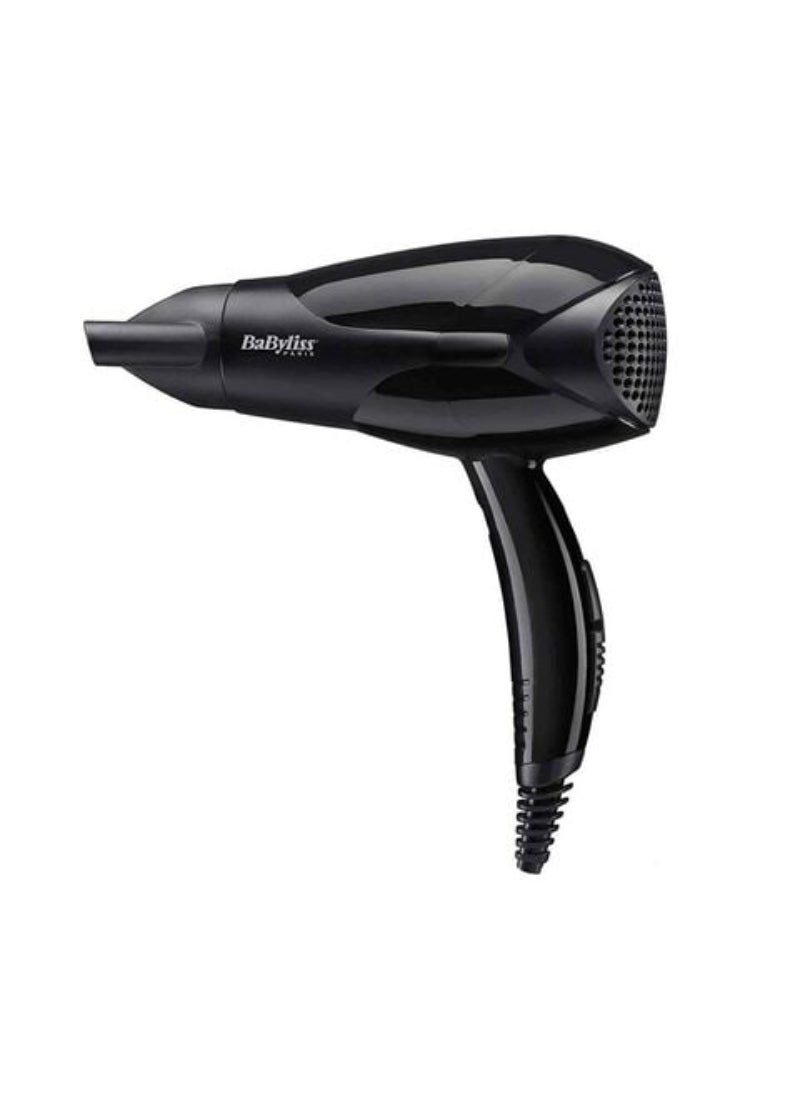 Babyland - BaByliss Light Weight Hair Dryer With Concentrator Nozzle 2000W D212SDE Black - Image 1