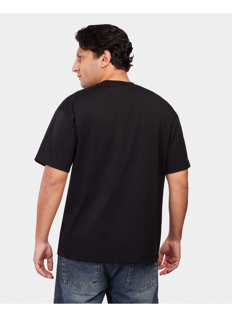 TORINESE "Experience Inspire" Urban Black Oversize Tee - Image 2