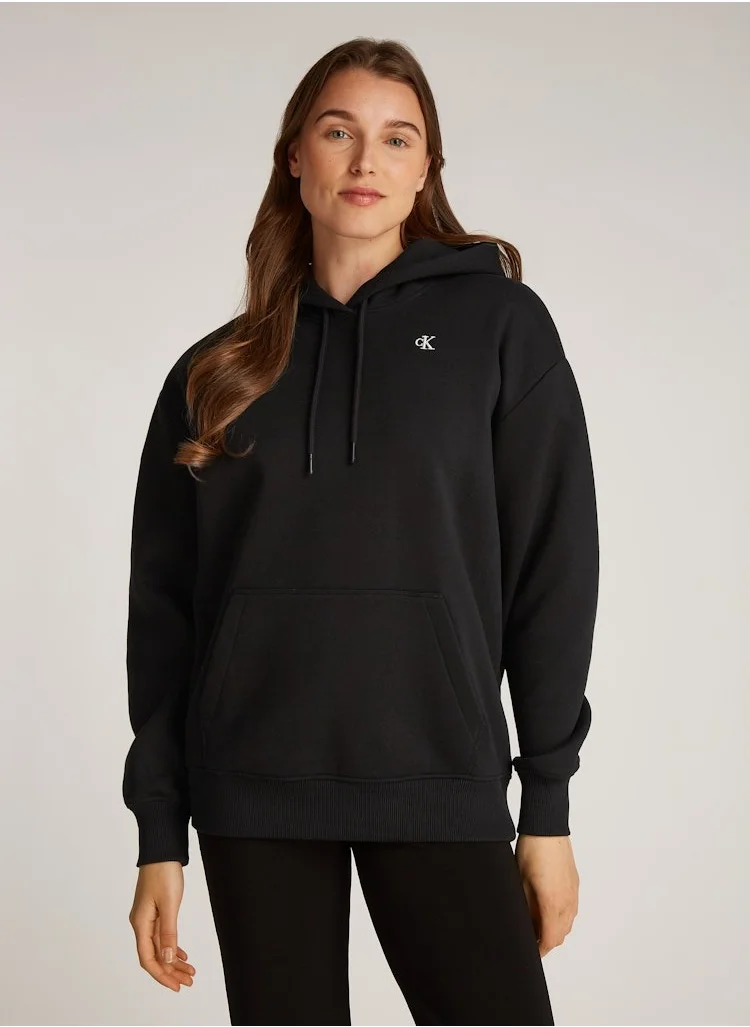 كالفن كلاين جينز Logo Deatil Hoodie