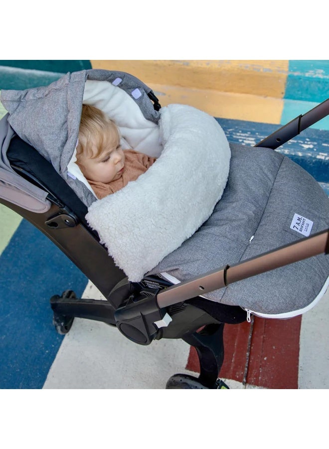 7 A.M. Enfant LambPod (Small/Medium, Heather Grey) - Image 2
