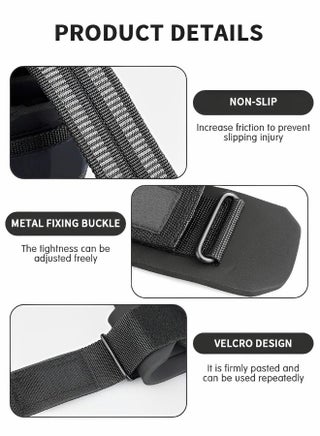 Lifting Wrist Straps for Weightlifting Power Weight Lifting Wrist Wraps for Weightlifting, Bodybuilding, Powerlifting, Strength Training, Deadlifts Straps - view 3