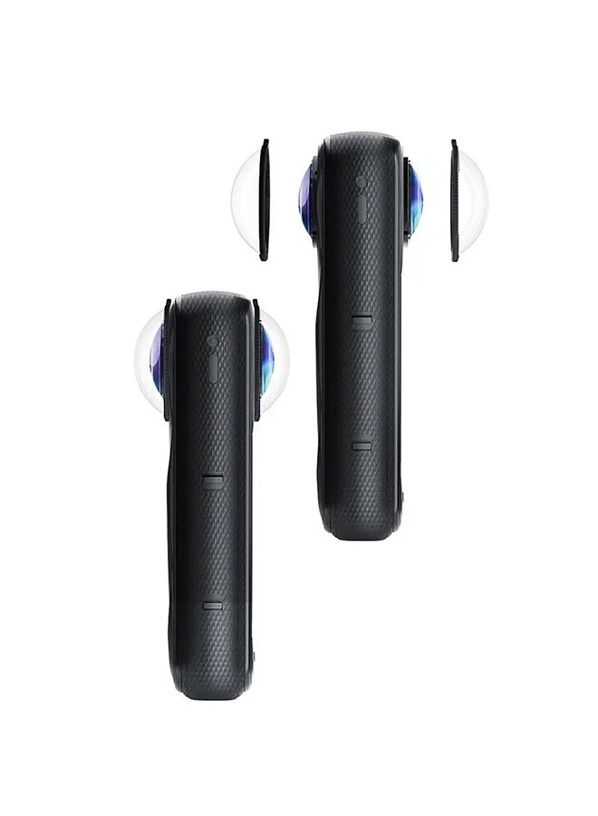 O Ozone Lens Guard for Insta360 X5 | Scratch-Resistant PC Lens Cover with Anti-Reflective Coating & Twist-On Design Camera Accessories- Clear - Image 4