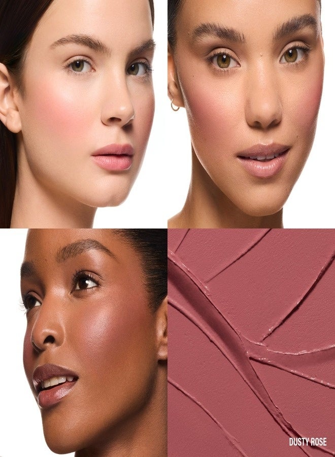 MAKEUP BY MARIO Soft Pop Blush Stick 10.5g – Shade Dusty Rose (Neutral Rosy Mauve) – Creamy, Buildable, Natural Finish - Image 2