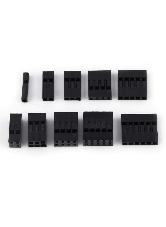 Connector Kit Dupont Connector Female Connector Housing Crimp Pins 4Er Header Stecker Jumper Header Connector Female Male Terminal Jumper Wire Crimp Pin 2.54Mm 610 Pieces S