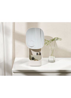 Joseph Joseph Viva Pedestal mirror with storage (Shell)  - Image 2
