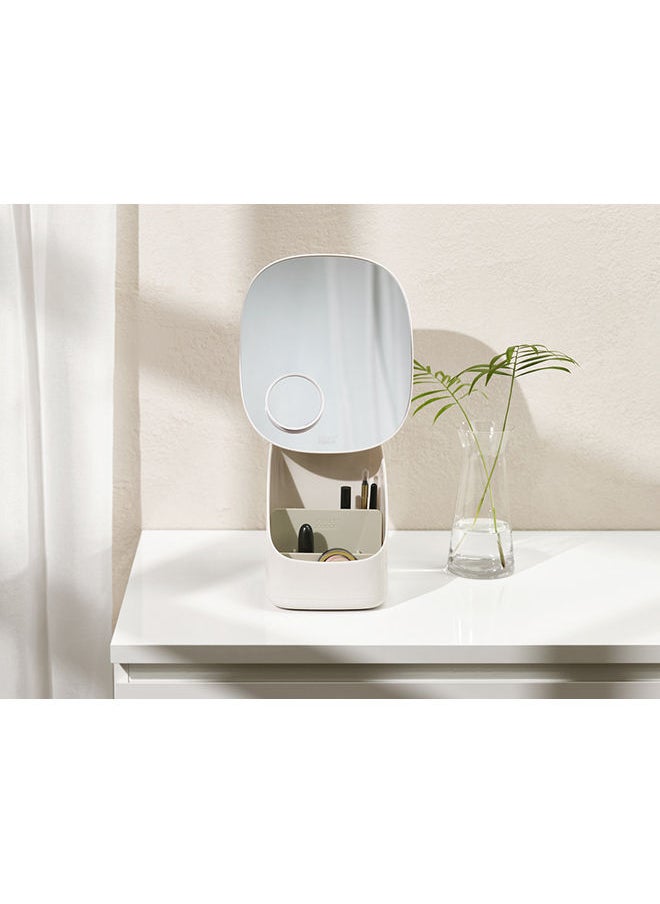 Joseph Joseph - Viva Pedestal mirror with storage (Shell) - Image 1