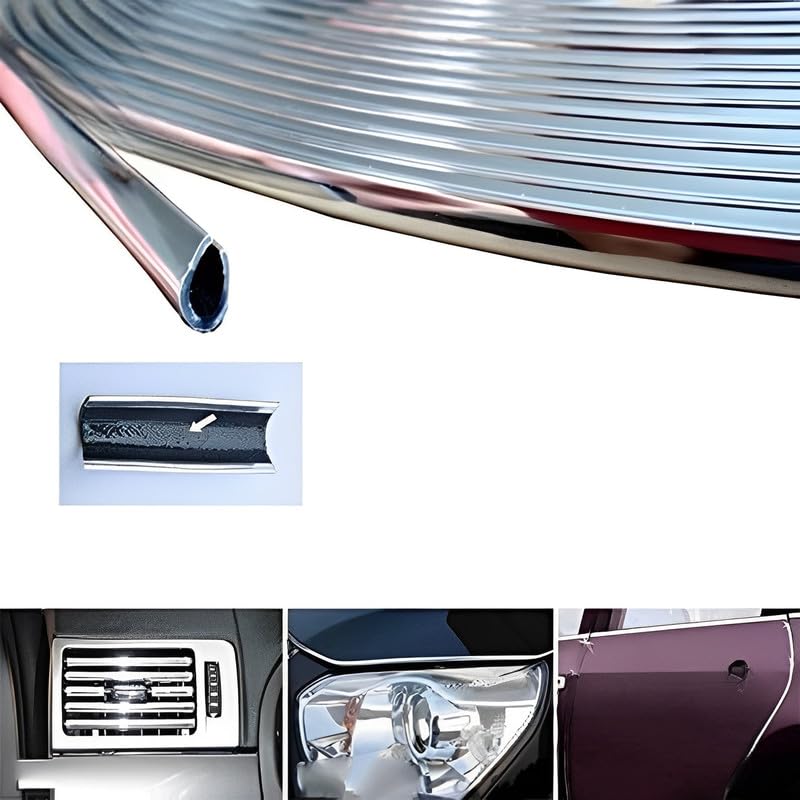 Guance Car Door Protectors Edge Guard U Shape Car Protection Door Edge Guard, AC Vent Bonet and Bumper Protector Universal for Wagon R (Length 5 Meter, 1 Pcs) - Image 4