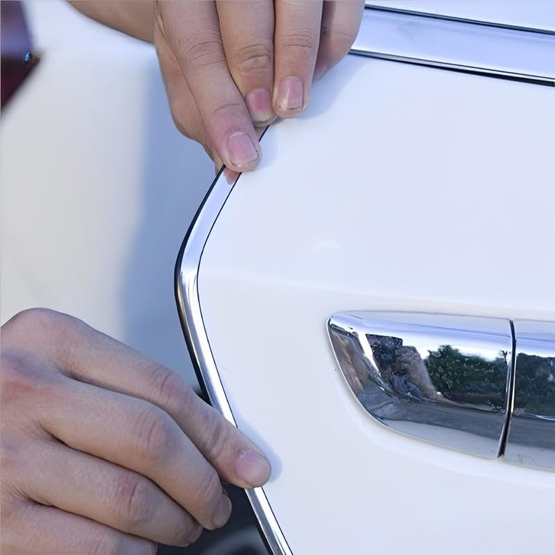 Guance Car Door Protectors Edge Guard U Shape Car Protection Door Edge Guard, AC Vent Bonet and Bumper Protector Universal for Wagon R (Length 5 Meter, 1 Pcs) - Image 3