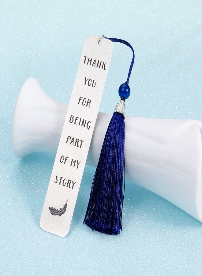 NUBARKO End of Year Teacher Appreciation Gifts from Students for Women Men Inspirational Bookmark Gifts with Tassel for Women Men Graduation Birthday Appreciation Christmas Gift for Teacher Students - Image 2