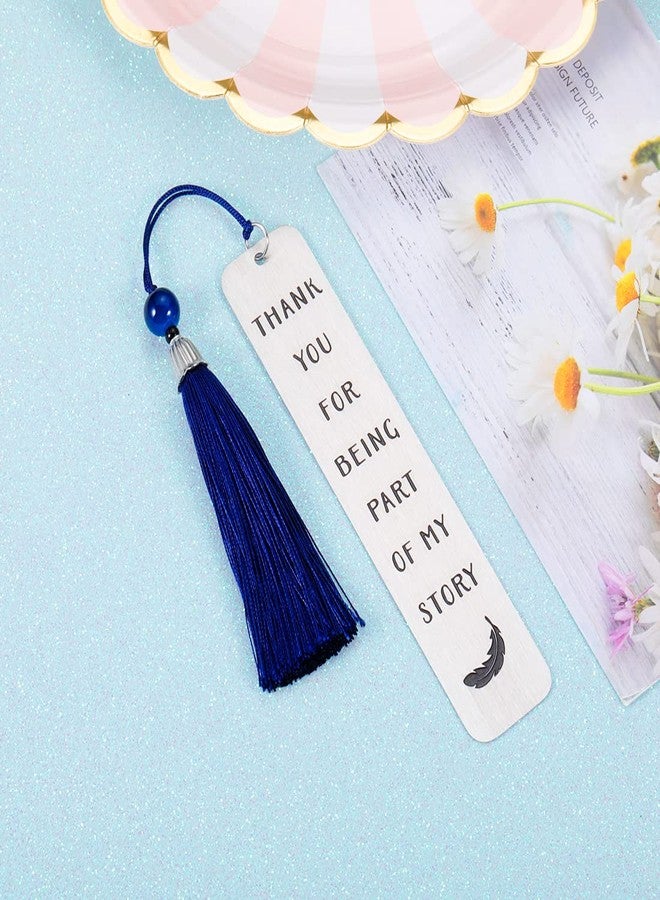 NUBARKO End of Year Teacher Appreciation Gifts from Students for Women Men Inspirational Bookmark Gifts with Tassel for Women Men Graduation Birthday Appreciation Christmas Gift for Teacher Students - Image 3