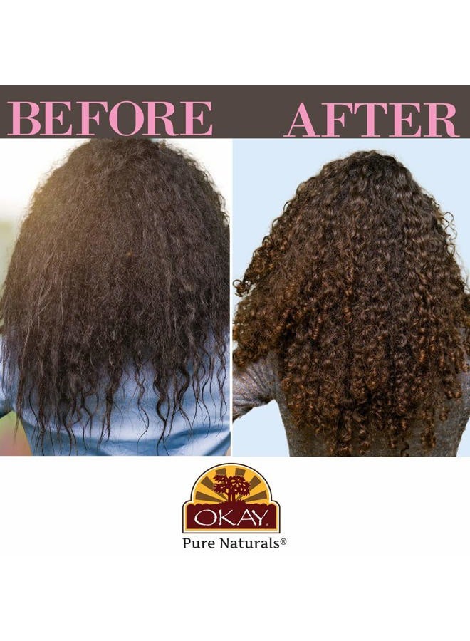 OKAY Lavender Shine&Hydration Conditioner Helps Replenish,Nourish and Hydrate Hair Sulfate,Silicone,Paraben Free For All Hair Types and Textures Made in USA 12oz (OKAY-LAVC12) - Image 3