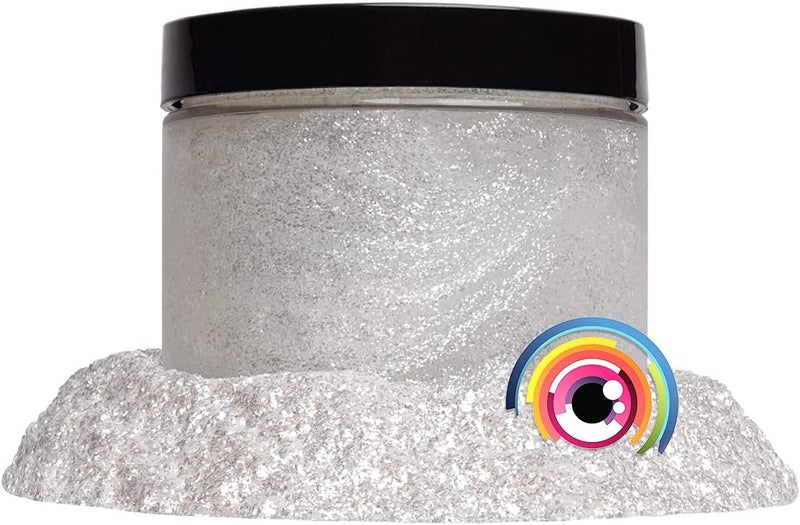 Eye Candy Pigments Premium White Mica Powder - Snowflake (50gr) - for Epoxy, Resin, Soap, Paint, Woodworking, Acrylic Pouring, Bath Bombs, Fishing Lures - DIY Arts and Crafts Additive - Image 4