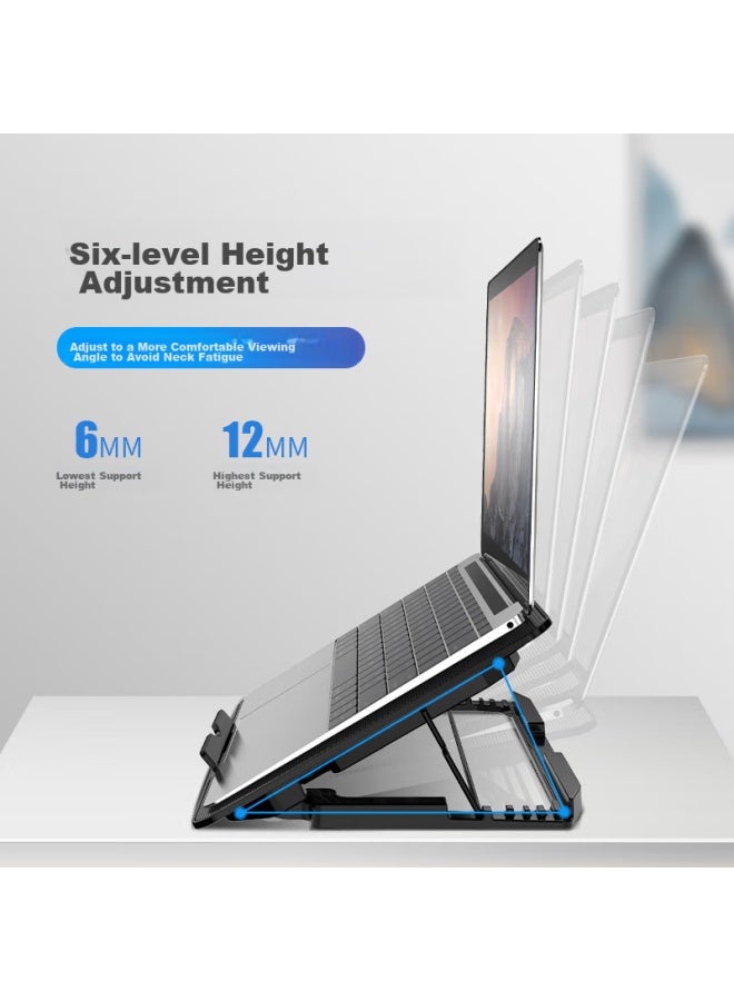 Suohuang S6 Adjustable Speed Laptop Cooling Pad Thinkbook 14 - Image 3