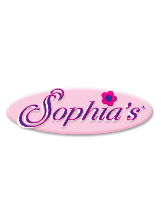 Sophia's 3 Piece Classic Satin Pajamas With Piping And Buttons Includes Shirt Pants And White Faux Fur Slippers For 18 Inch Dolls Hot Pink - Image 5
