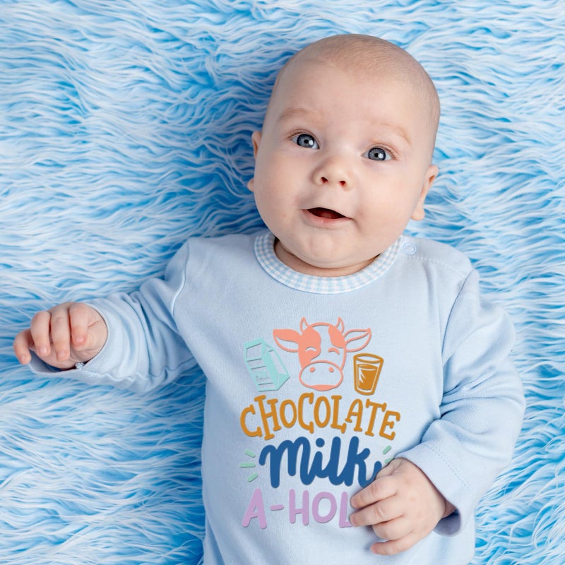 INCOK Funny Baby Quotes DTF Transfers Ready to Press - 30 Sheets Onesie Decorating Kit Baby Shower, Iron on Transfers for T Shirts Iron on Decals Patches for Bibs Bodysuit Pillow Cover DIY Gift - Image 4