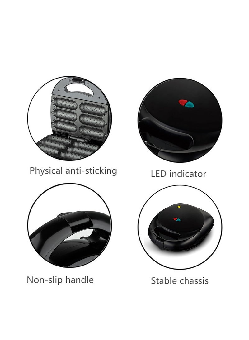 general Home sausage grill, hot dog sausage breakfast machine, multifunctional frying and grilling machine, fast preparation of hot dogs, sausages, ham sausages, suitable for family breakfast - Image 3