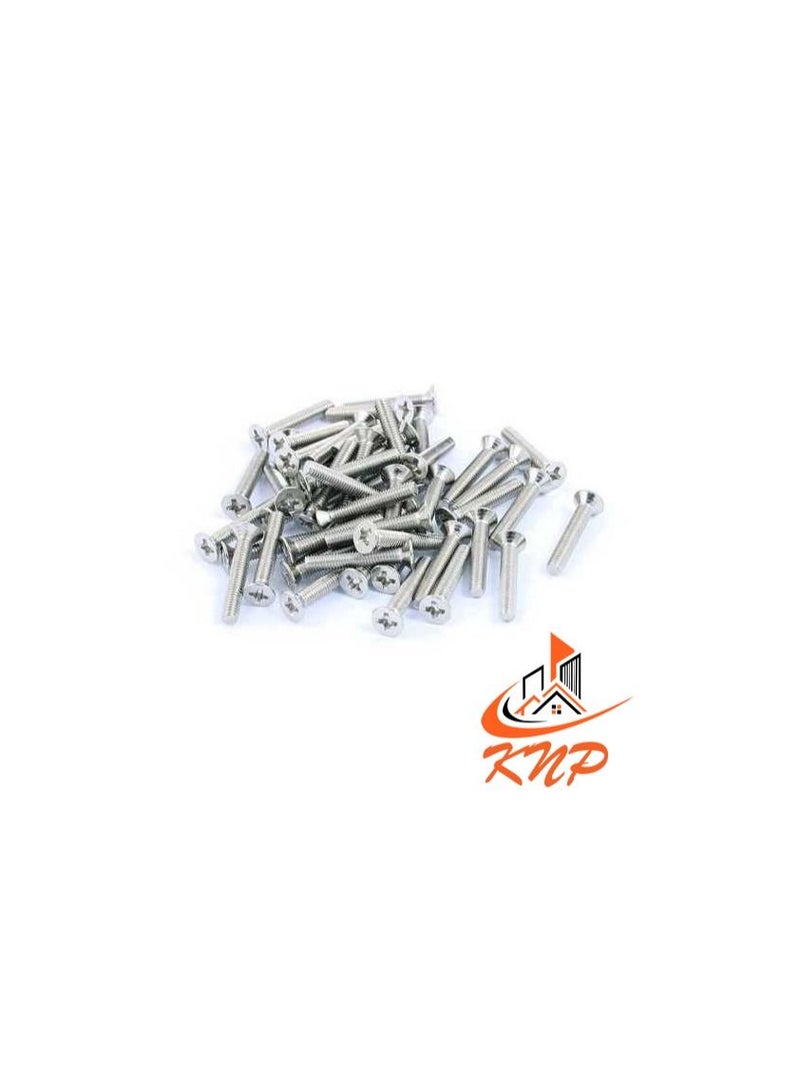 KNP KNP Countersunk Machine Screws - Pack of 200 (M5 x 25mm) - Image 2